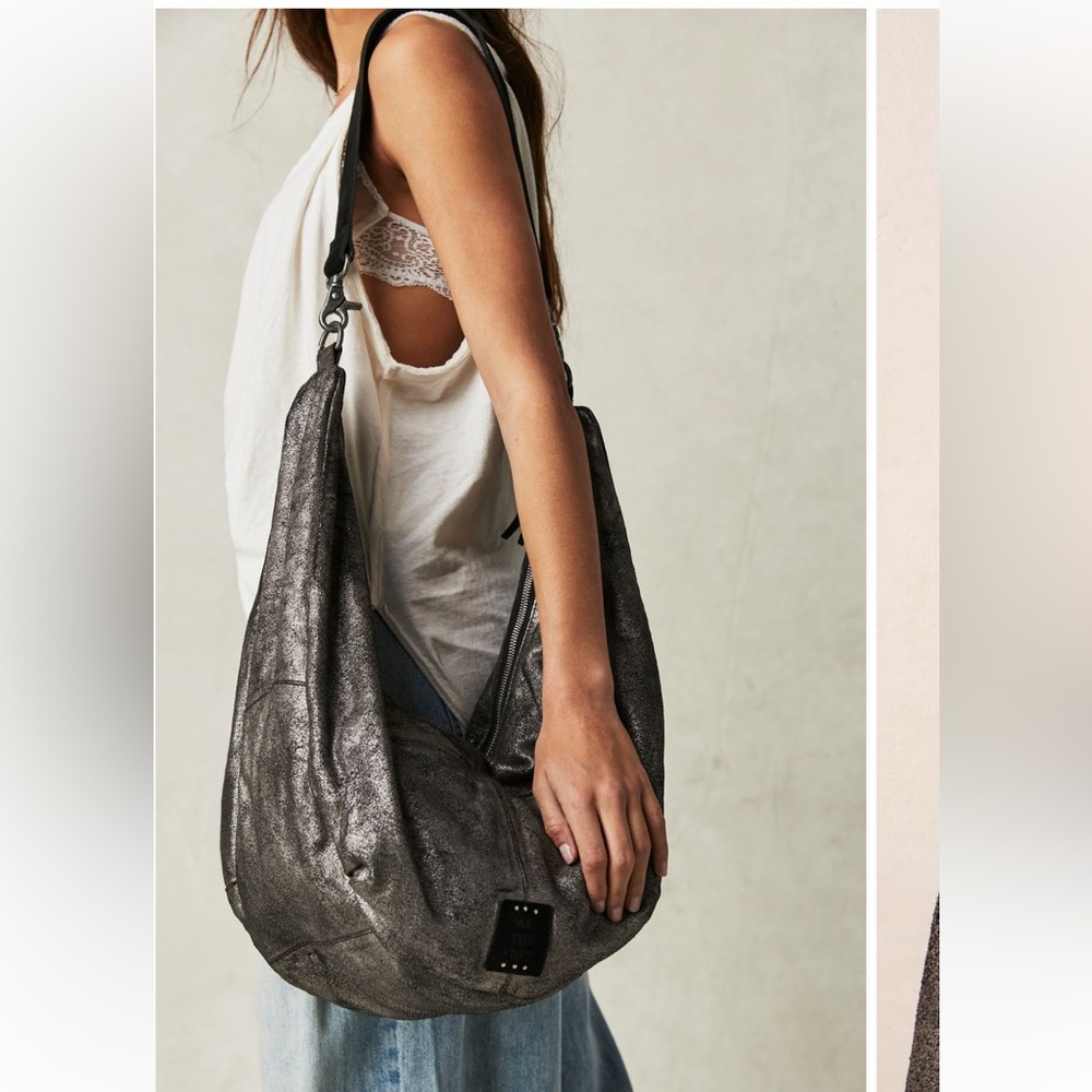 FREE PEOPLE WE‎ THE FREE Sparta Sling Bag in Pyrite NWT - Picture 2 of 8